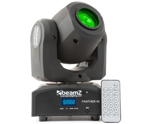 Beamz Panther-40 Led Spot Moving Head IRC