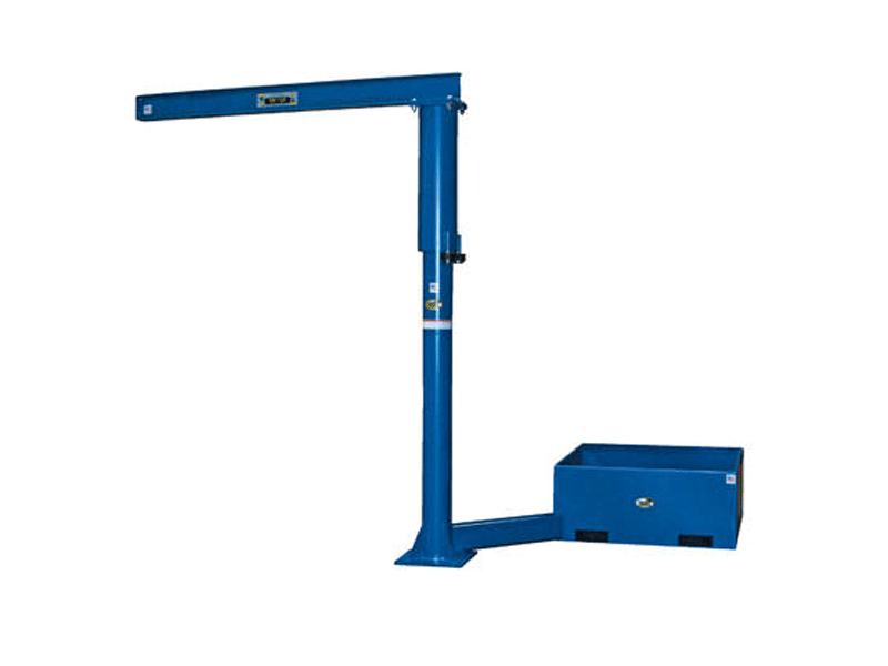 Portable Offset Jib Cranes Vestil Series JIBCBX