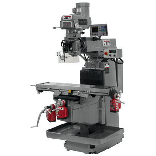 JET JTM-1254RVS Mill With ACU-RITE 203 3-Axis DRO (Quill), X, Y & Z Powerfeeds #698124