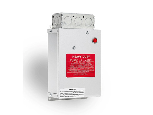 1/3HP-8HP Range Static Phase Converter, Regular-Duty Series, Phase-A-Matic