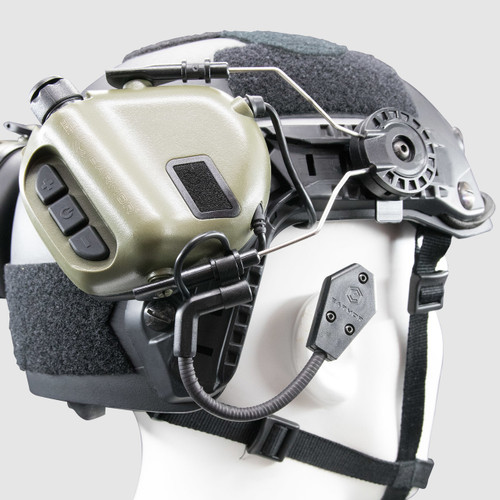M32H Tactical Communication Hearing Protector for EXFIL Helmet Rails