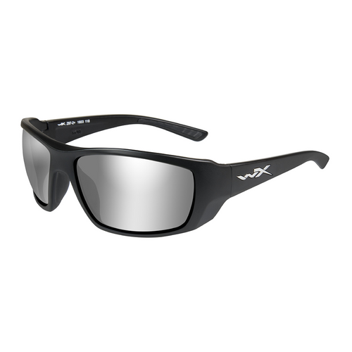 Wiley X Kobe | Silver Flash Smoke Grey lens w/Matte Black Frame