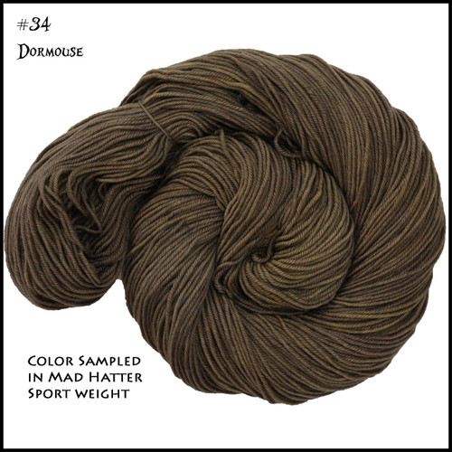 Frabjous Fiber: Wonderland Yarns - Cheshire Cat - Dormouse 34 Frabjous Fiber: Wonderland Yarns - Cheshire Cat - Dormouse 34