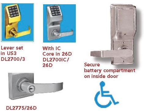 Alarm Lock DL2775 | Alarm Lock Trilogy DL2775 Cylindrical Lock