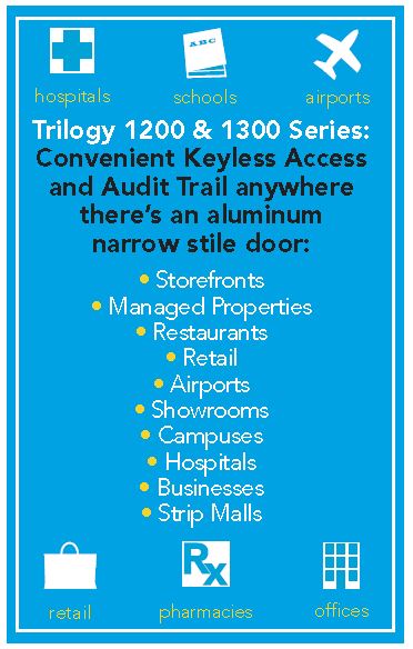 Alarm Lock PDL1300 | Alarm Lock PDL1300 Proximity Door Lock | Narrow Stile Lock