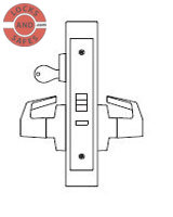 Corbin ML2056 Mortise Locks | PDQ MR113 | Corbin Door Locks | F Escutcheon Trim