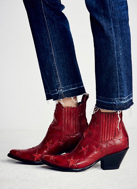L1039-3-S MEXICANA BY OLD GRINGO BOOTS SAWYER LAGUNA GUJAS RED RIVETED ...