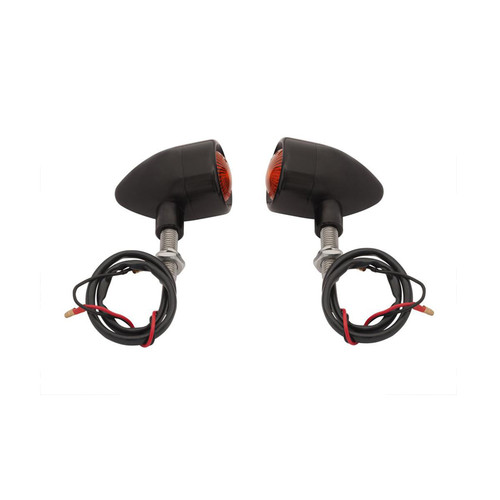 Motone Billet Turn Signals - Black