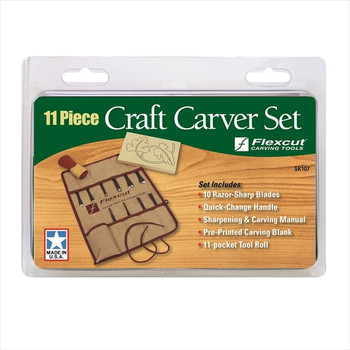 Flexcut SK107 11pc Craft Carver Set Flexcut SK107 11pc Craft Carver Set