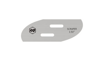 Stuart Batty 1.5 inch Swept Back Right Conventional Scraper Blade Stuart Batty 1.5 inch Swept Back Right Conventional Scraper Blade