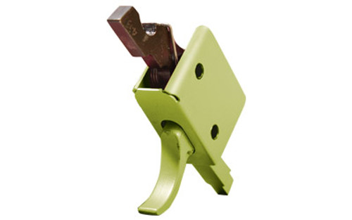 CMC Triggers AR-15/10 MATCH TRIGGER CURVED (3.5 Lb) - Zombie Green