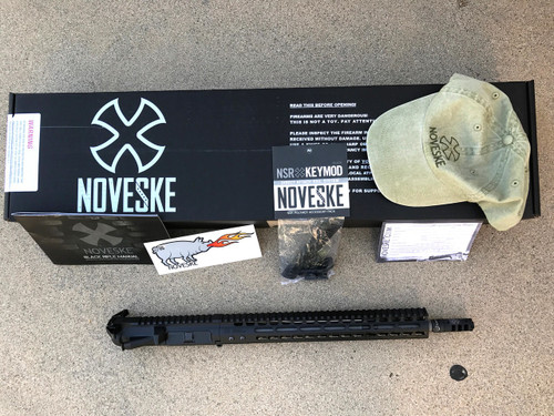 Noveske 14.5" Gen 3 Custom Afghan Upper, NSR-13.5, Black Nitride BCG, LANTAC Brake (Pinned/Welded - NON-NFA) - 5.56mm