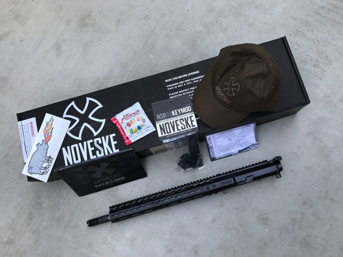 Noveske 14.5" Gen III Afghan 6.8 Upper, NSR-13.5, Super BADASS Charging Handle, Lantac Dragon 5/8-24 (Pinned/Welded - NON-NFA) - 6.8 SPC MOD 1 Noveske Match Chamber