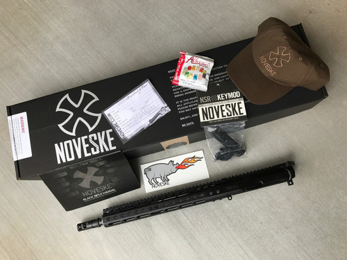 Noveske 14.5" Gen III Afghan 6.8 Upper, NSR-13.5, Super BADASS Charging Handle, Surefire SOCOM Brake (Pinned/Welded - NON-NFA) - 6.8 SPC MOD 1 Noveske Match Chamber