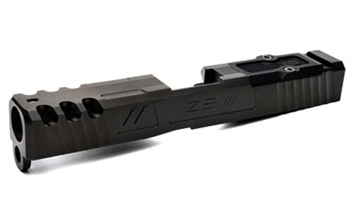 ZEV Stripped Spartan w/ RMR Cut Abs. Co-wit in Black DLC, Glock 19 Gen 4