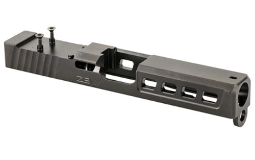 ZEV Dragonfly Stripped Slide w/ Delta Point Pro Cutout For G19 Gen 1-3 - Black