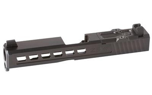 ZEV Dragonfly Complete Slide w/RMR Cover Plate For G19 G4 - Black