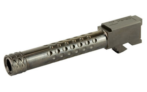 ZEV Barrel For G19 Dimpled/Threaded - Gray