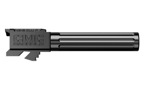 CMC GLOCK 19 BARREL, FLUTED, NON-THREADED (75522) - BLACK