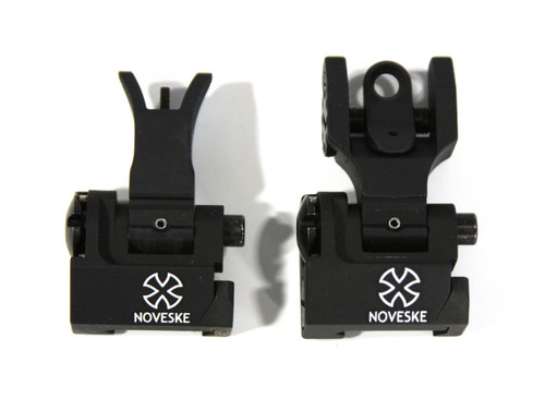 Noveske (Troy) Folding BattleSights Front & Rear Set - Black