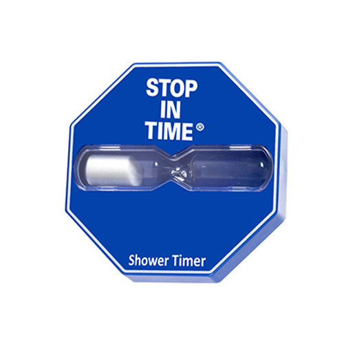 Blue 5 minute Shower timer