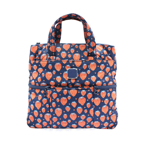 Convertible Satchel / Backpack - Strawberry