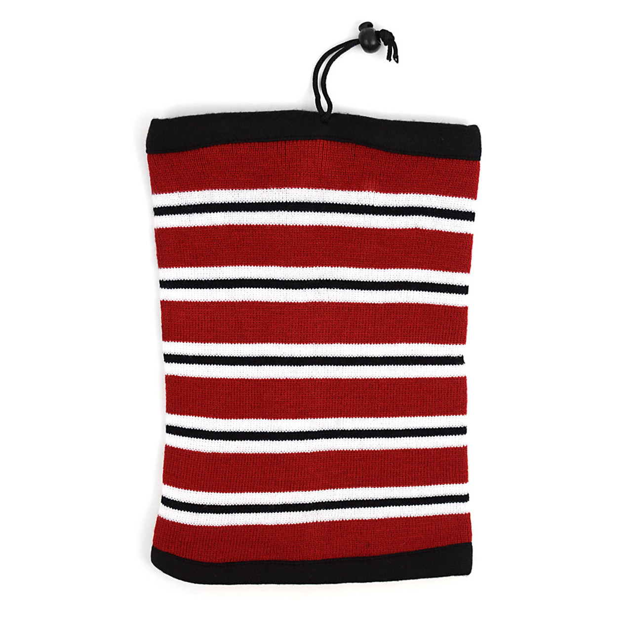 12 Pack Striped 2-in-1 Head and Neck Warmer LS1010