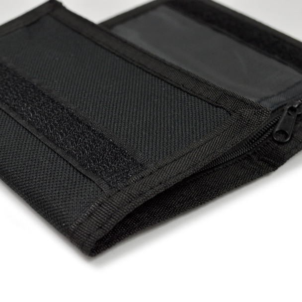 Men&#39;s Polyester Tri-fold Velcro Wallets MW10111