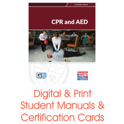 ASHI CPR AED Student Manual Certification Card ASHI CPR AED Student Manual Certification Card
