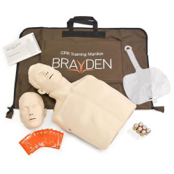 Brayden CPR Manikin With LED CPR Feedback Lights Brayden CPR Manikin With LED CPR Feedback Lights