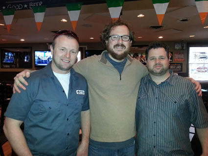Jay Myer, Martin Guitar Regional Sales Rep - Mark Rohrer, Reno's Music - Brenden Hackett, Martin Guitar Sales Events Manager Jay Myer, Martin Guitar Regional Sales Rep - Mark Rohrer, Reno's Music - Brenden Hackett, Martin Guitar Sales Events Manager