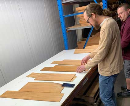 Mark Rohrer Hand Selects Wood At The Martin Custom Shop