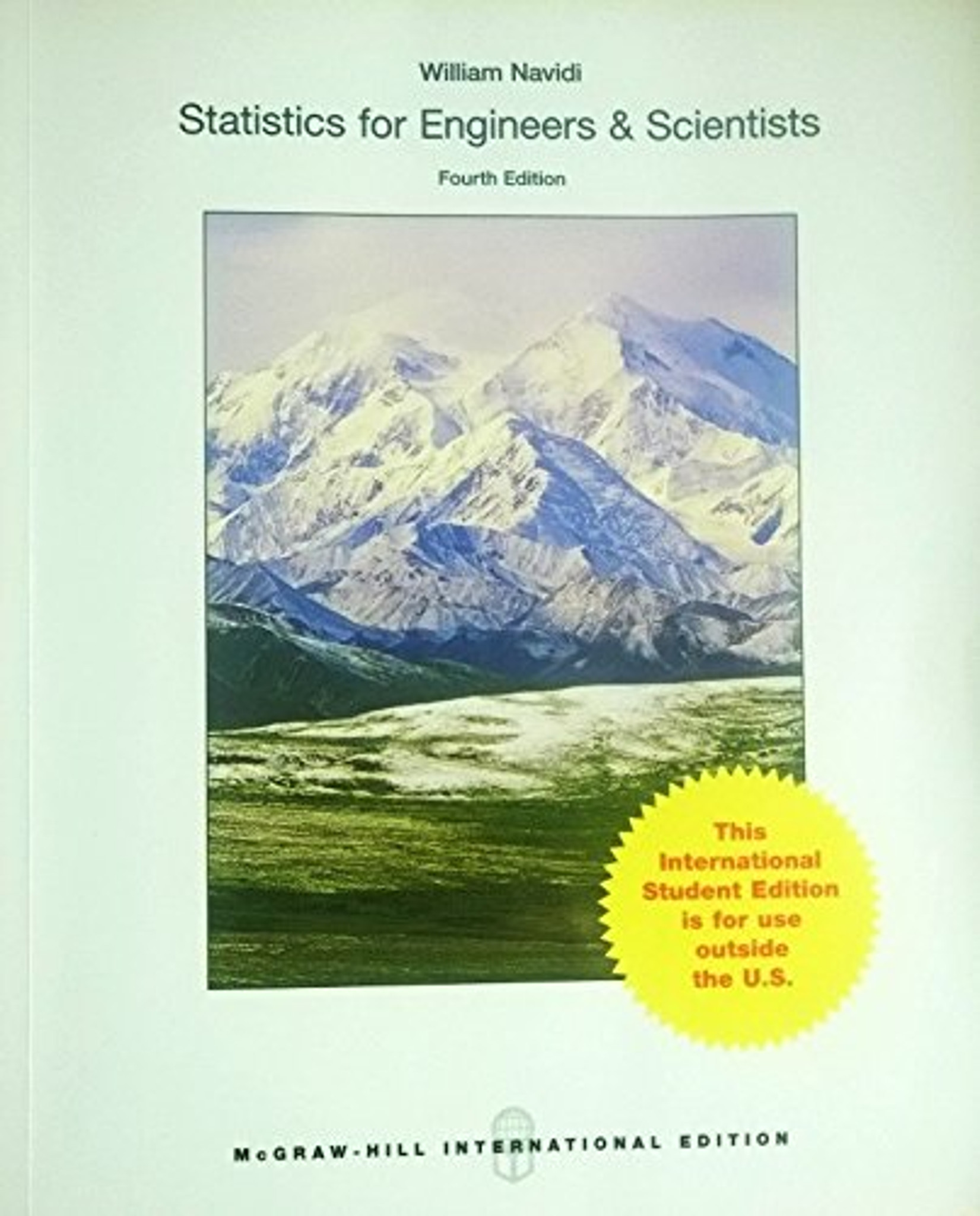 Statistics For Engineers And Scientists 4th Edition