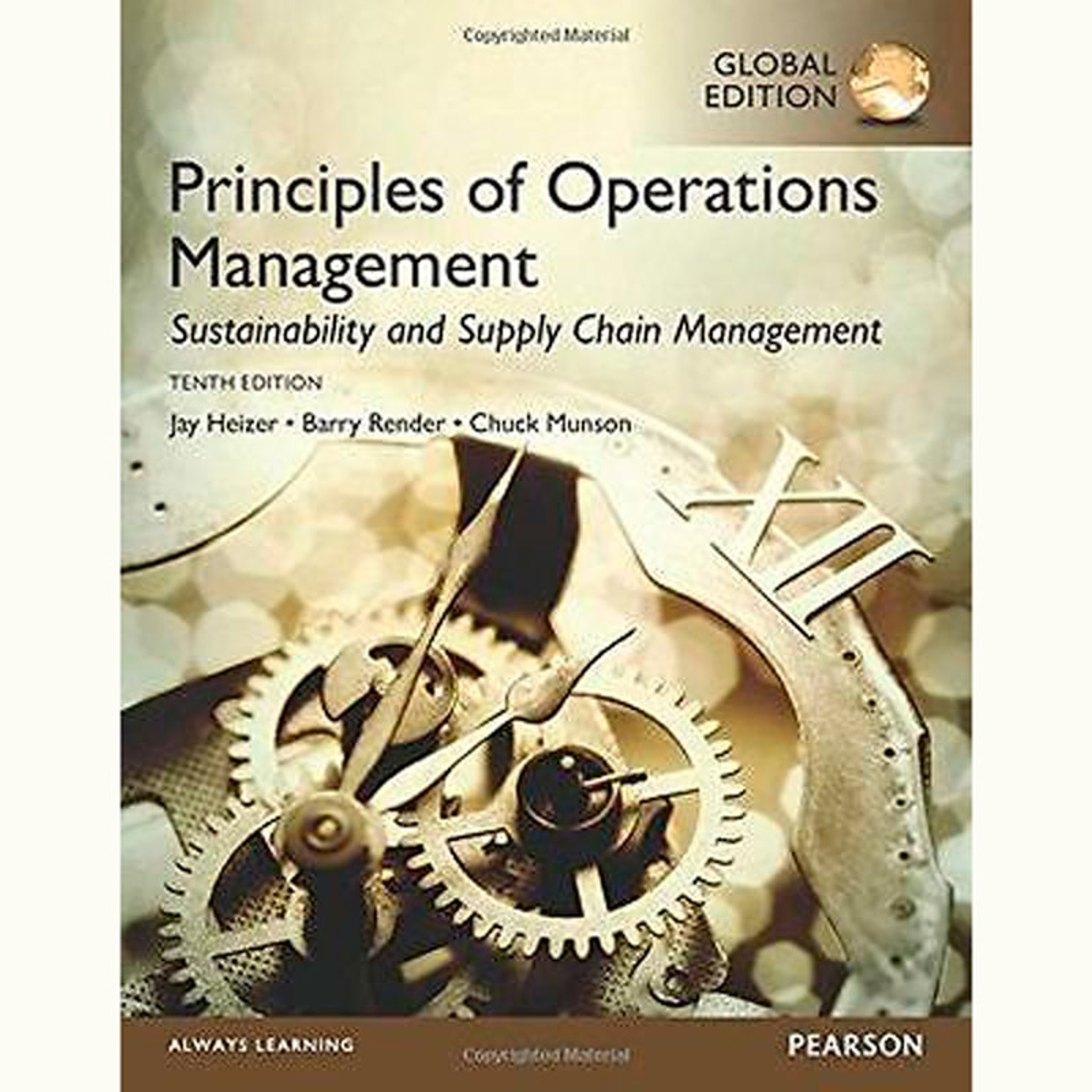 9781292153018 Principles of Operations Management Sustainability and Supply Chain Management