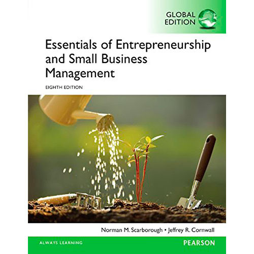 Essentials of Entrepreneurship and Small Business Management (8th Edition) Scarborough IE