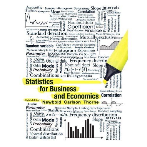 Statistics for Business and Economics (8th Edition) Newbold