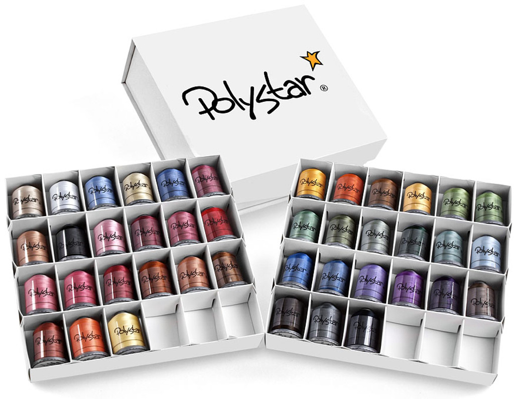 polystar 42 country embroidery thread w storage box polystar embroidery thread color chart