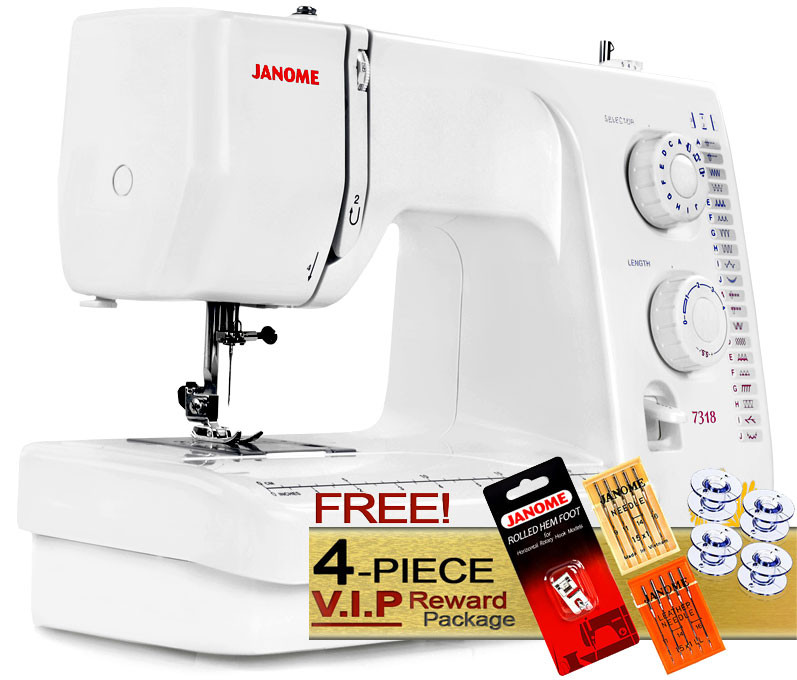 Janome 40 Sewing Machine FREE VIP Package Delectable Magnolia 7318 Sewing Machine Janome 40 Sewing Machine FREE VIP Package Delectable Magnolia 7318 Sewing Machine