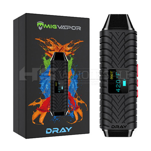 Mig Vapor Dray Dry Herb Vaporizer 1800mAh *Drop Ship* (MSRP $139.99) Mig Vapor Dray Dry Herb Vaporizer 1800mAh *Drop Ship* (MSRP $139.99)
