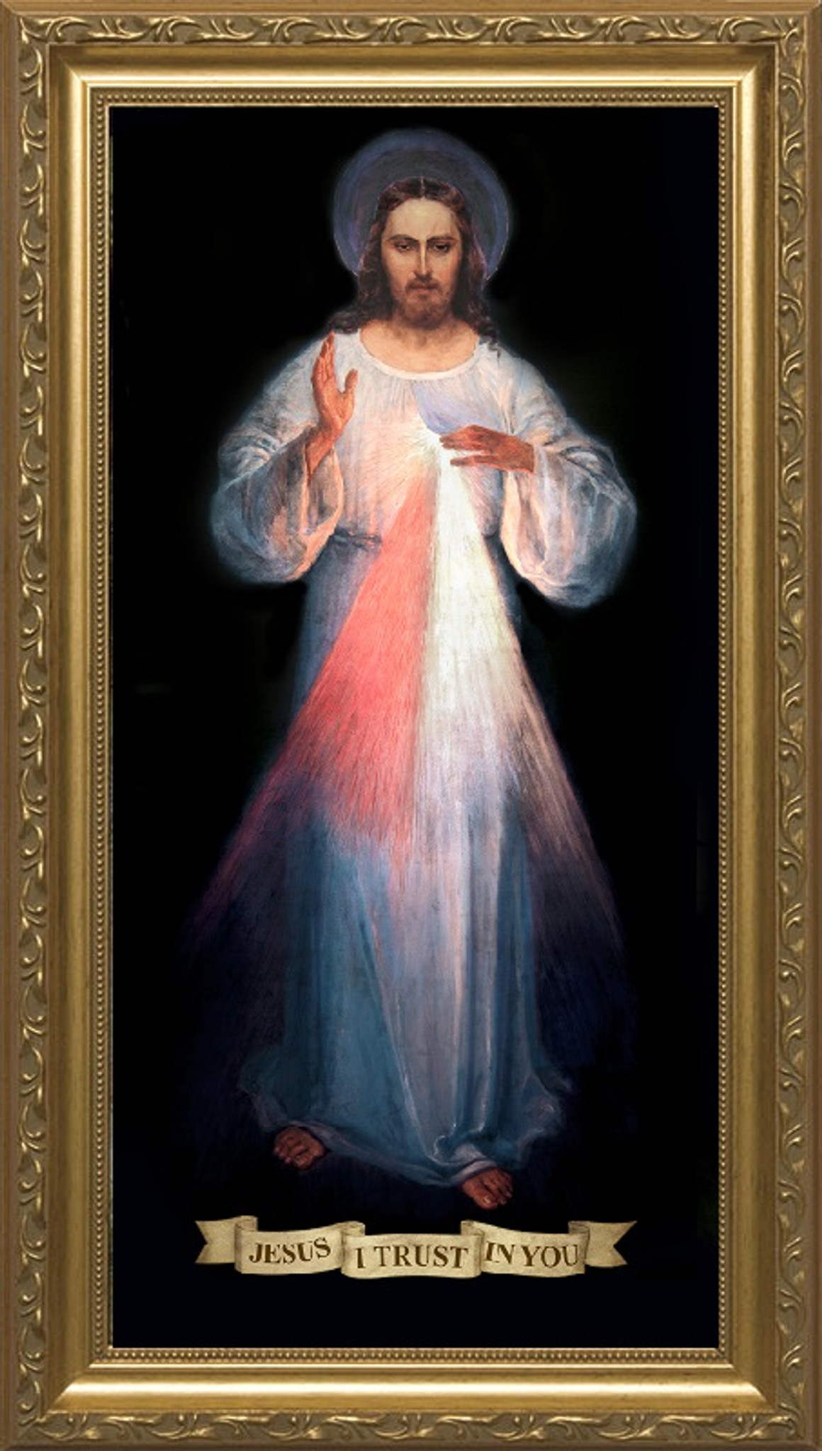 divine mercy vilnius original standard gold framed art divine mercy vilnius original standard gold framed art