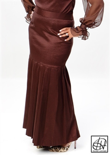 TAWNI HAYNES PLEATED EVENING SKIRT