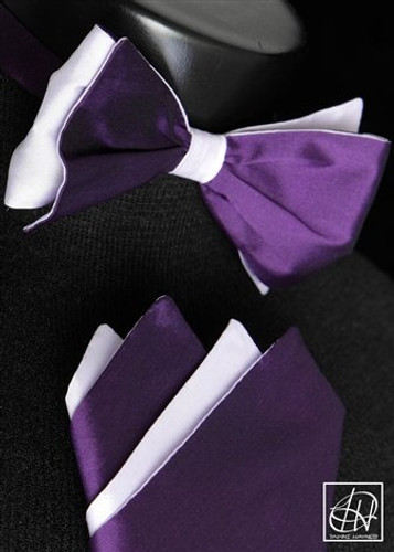 TAWNI HAYNES MEN'S TWO COLOR BOW TIE SET