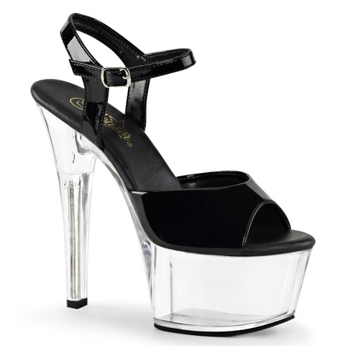 Aspire-609, 6 Inch High Heel Vegan Friend Ankle Strap Sandal Aspire-609, 6 Inch High Heel Vegan Friend Ankle Strap Sandal