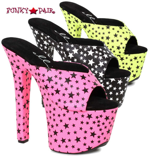 Ellie Hooker Shoes
711-Glaze, 7 Inch Slide with Star Print Ellie Hooker Shoes
711-Glaze, 7 Inch Slide with Star Print