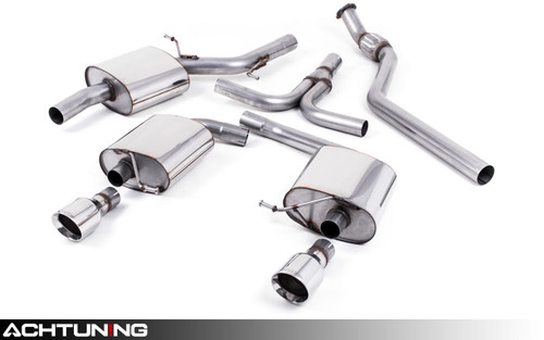 Milltek SSXAU243 Dual Catback Exhaust Audi B8 A5 2.0T S-line M/T