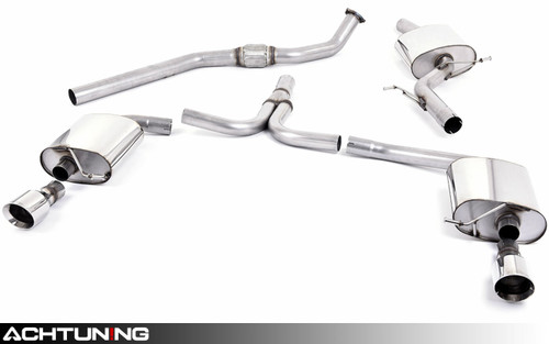 Milltek SSXAU302 Catback Exhaust Audi B8 A4 2.0T S-line A/T