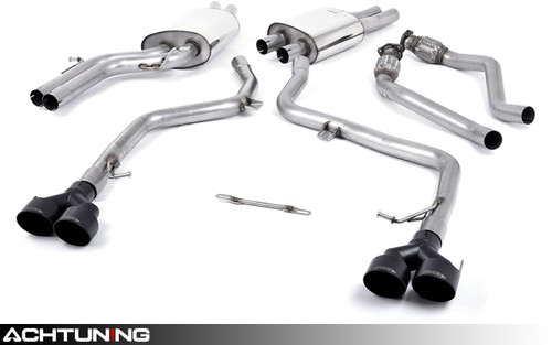 Milltek SSXAU375 Race Catback Exhaust Audi B8.5 S4
