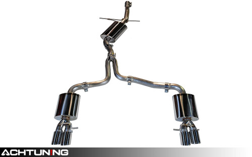 AWE Tuning 3015-42022 Catback Quad Tip Touring Exhaust Audi B8 A5 2.0T