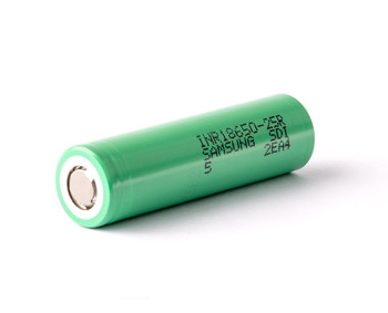 25R (GREEN) INR 25R 18650 (2500MAH) 20A 3.7V BATTERY FLAT-TOP 25R (GREEN) INR 25R 18650 (2500MAH) 20A 3.7V BATTERY FLAT-TOP