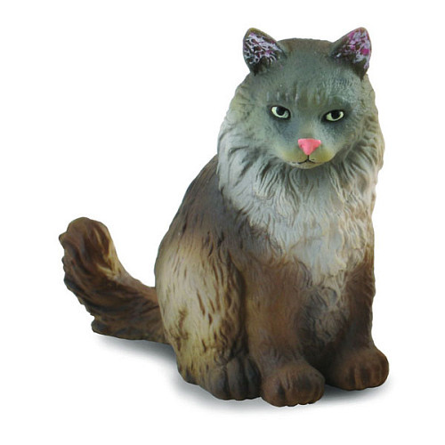 Norwegian Forest Cat Sitting CollectA